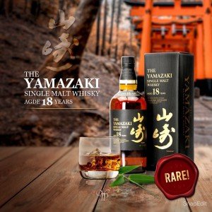 THE YAMAZAKI 18 YEARS OLD SINGLE MALT WHISKY