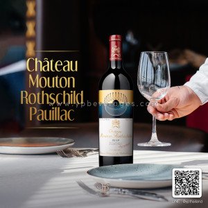 CHATEAU MOUTON ROTHSCHILD ปี 2019 100 point! (แสตมป์ไทย)