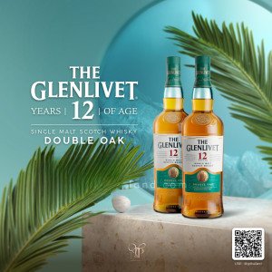 THE GLENLIVET 12 YEARS DOUBLE OAK สัมผัสความสมบูรณ์แบบของการบ่มสองถัง