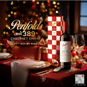 PENFOLDS BIN 389 CABERNET SHIRAZ GIFT BOX BY NIGO