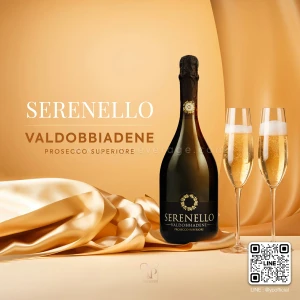 SERENELLO VALDOBBIADENE PROSECCO SUPERIORE DOCG EXTRA DRY