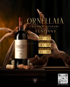 ORNELLAIA BOLGHERI SUPERIORE TUSCANY  : ไวน์ SUPER TUSCAN ระดับโลก