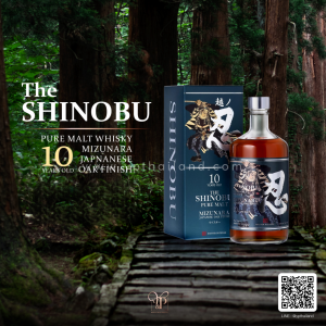 THE SHINOBU PURE MALT WHISKY MIZUNARA 10 YEARS OLD
