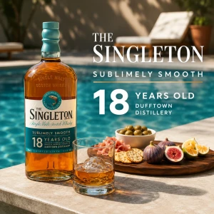 THE SINGLETON DUFFTOWN 18 YEAR OLD