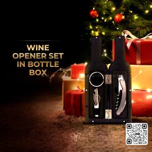 WINE OPENER BOTTLE SET | ชุดอุปกรณ์เปิดไวน์ 3 ชิ้น