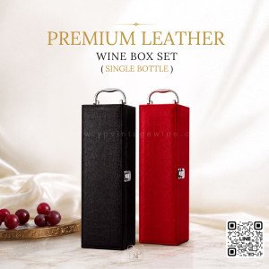 PREMIUM WINE BAG | ถุงผ้าใส่ไวน์พร้อมหูหิ้ว