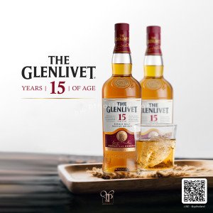 THE GLENLIVET 15 YEARS FRENCH OAK RESERVE 1 ลิตร | Single Malt Scotch Whisky, Speyside, Scotland
