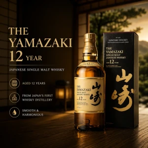 THE YAMAZAKI 12 YEAR SINGLE MALT WHISKY