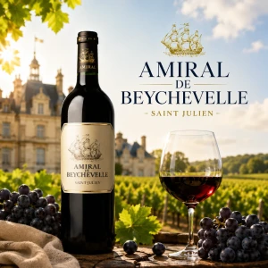 AMIRAL DE BEYCHEVELLE SAINT-JULIEN | Bordeaux Red Wine, France